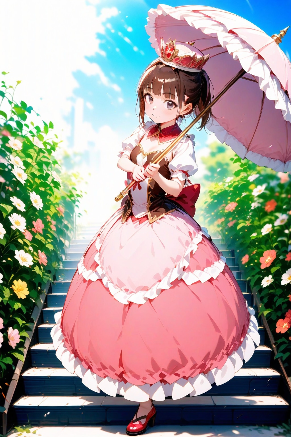 パラソル 雫ちゃん