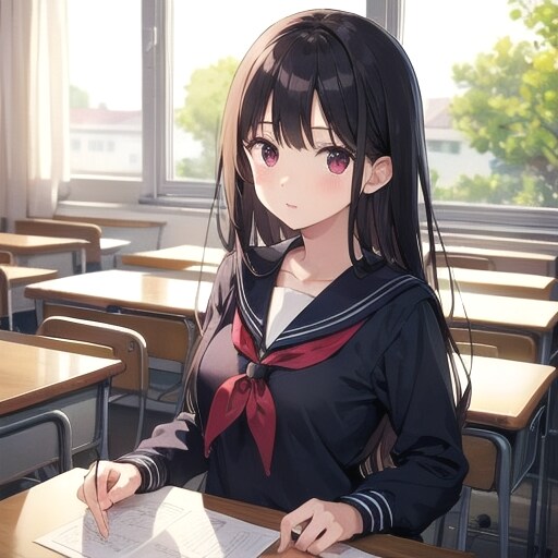 ちちぷい美少女