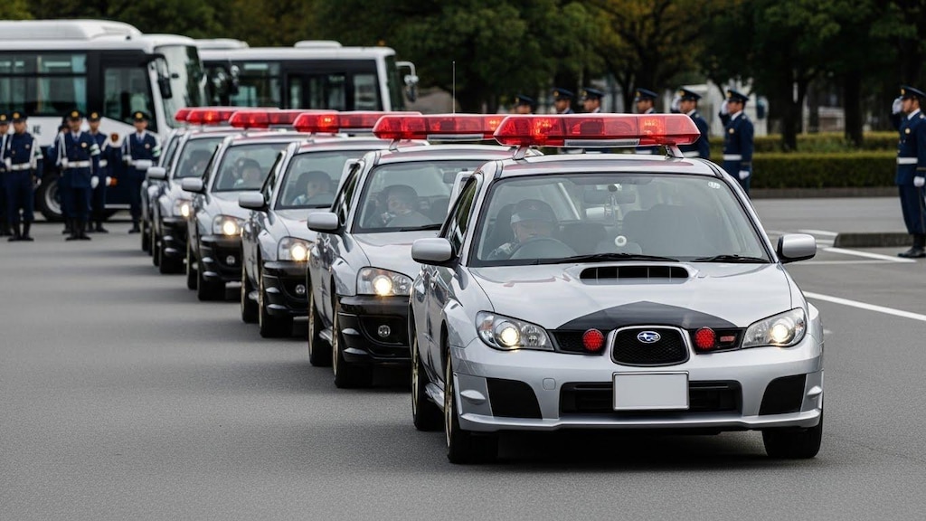 インプレッサパトロールカー