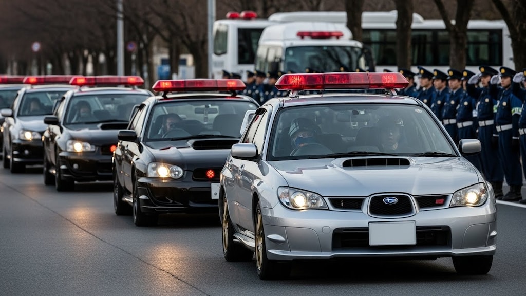インプレッサパトロールカー
