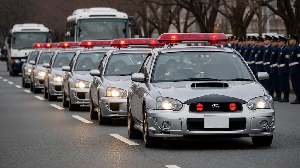 インプレッサパトロールカー
