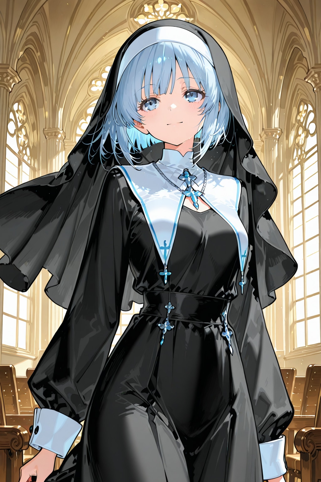 聖堂に響く吐息