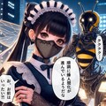 くノ一メイド 対 蜂型怪人 11枚目