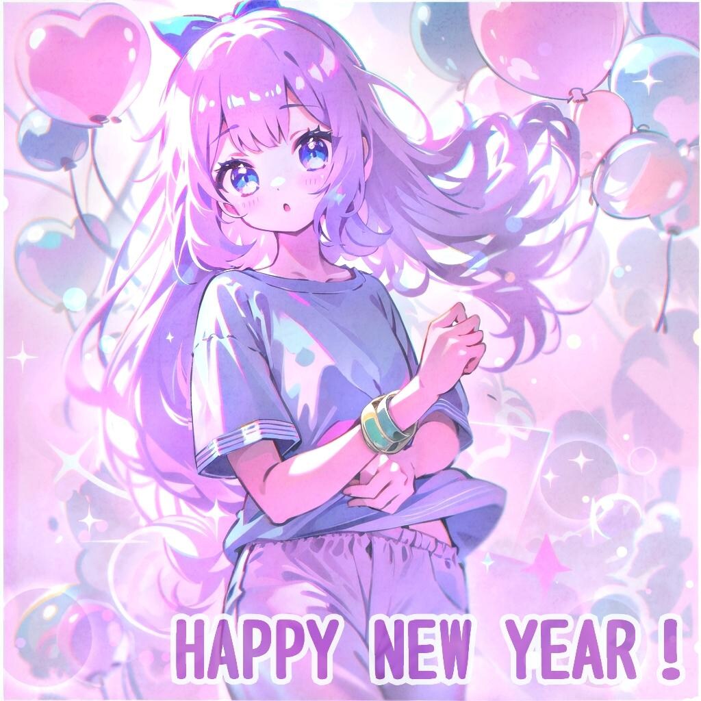 ゆめかわ HAPPY NEW YEAR！