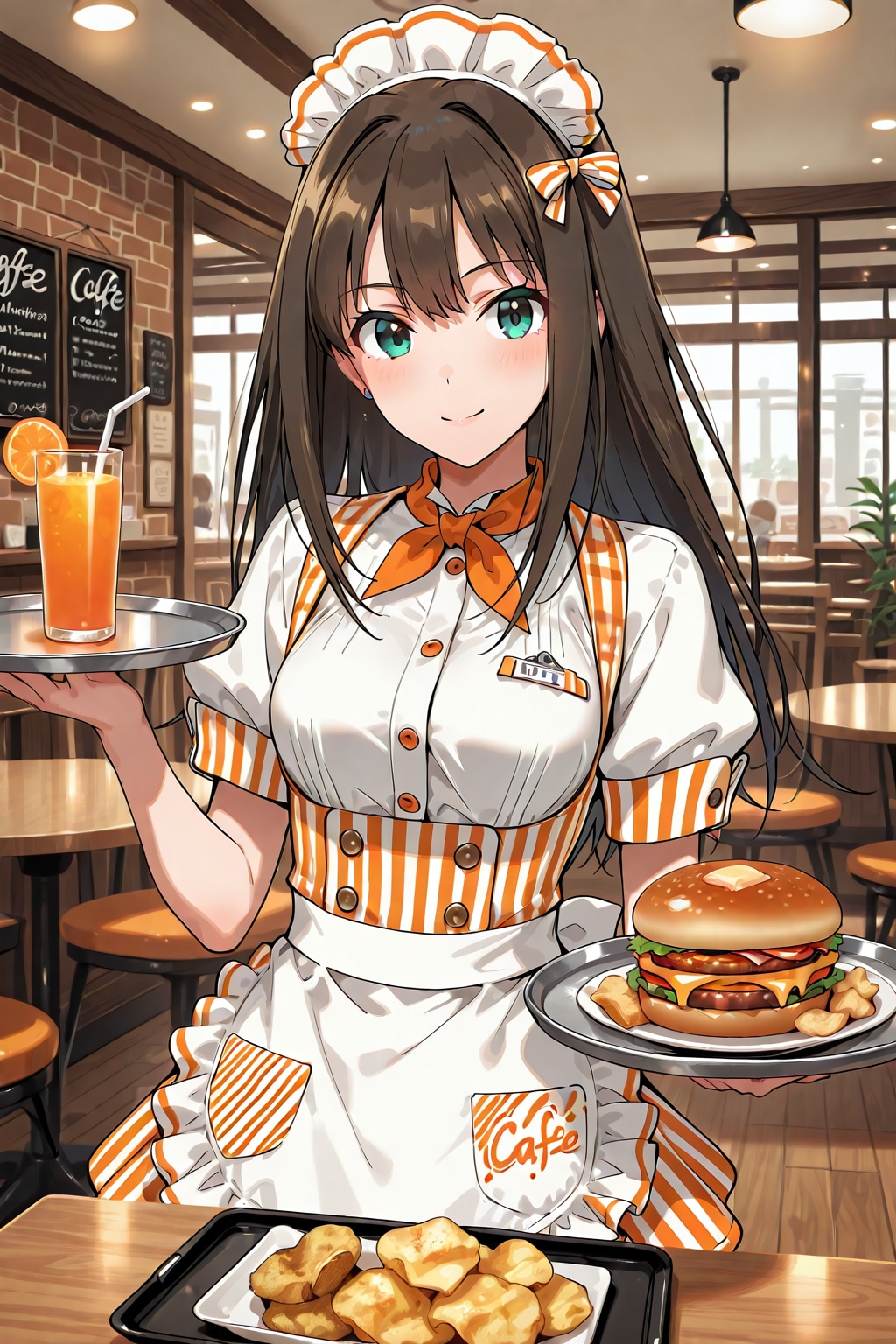 おしゃれなカフェでアルバイト