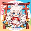 ケモ神様ステッカー！ 4枚目