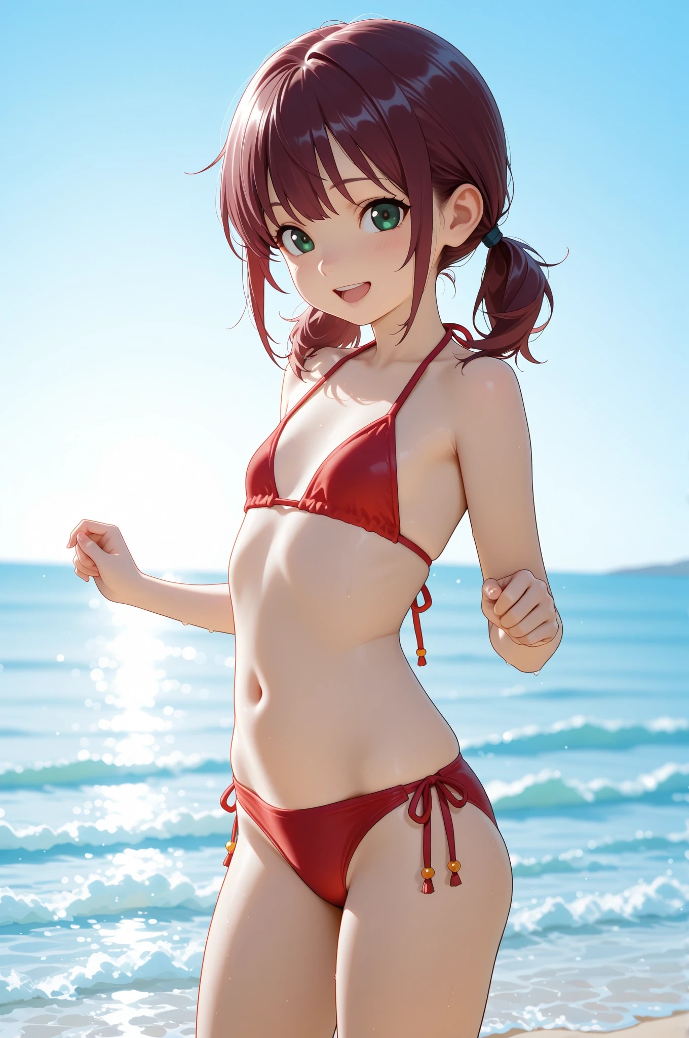 赤と青のコントラスト_緋野帆乃花