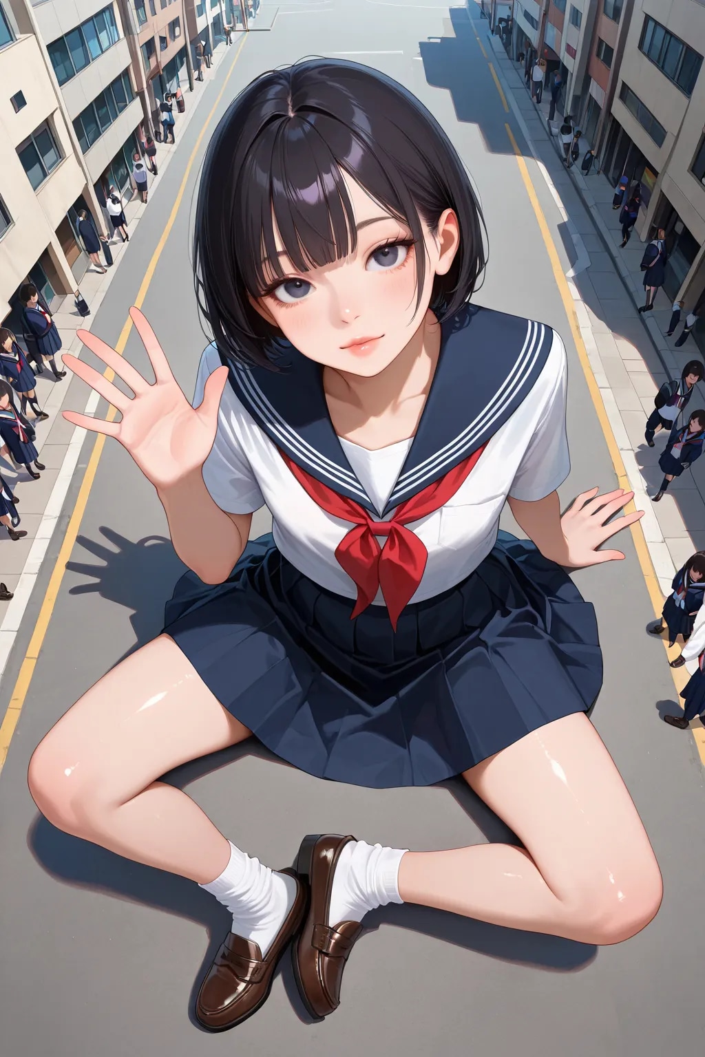 おはよう大女子高生