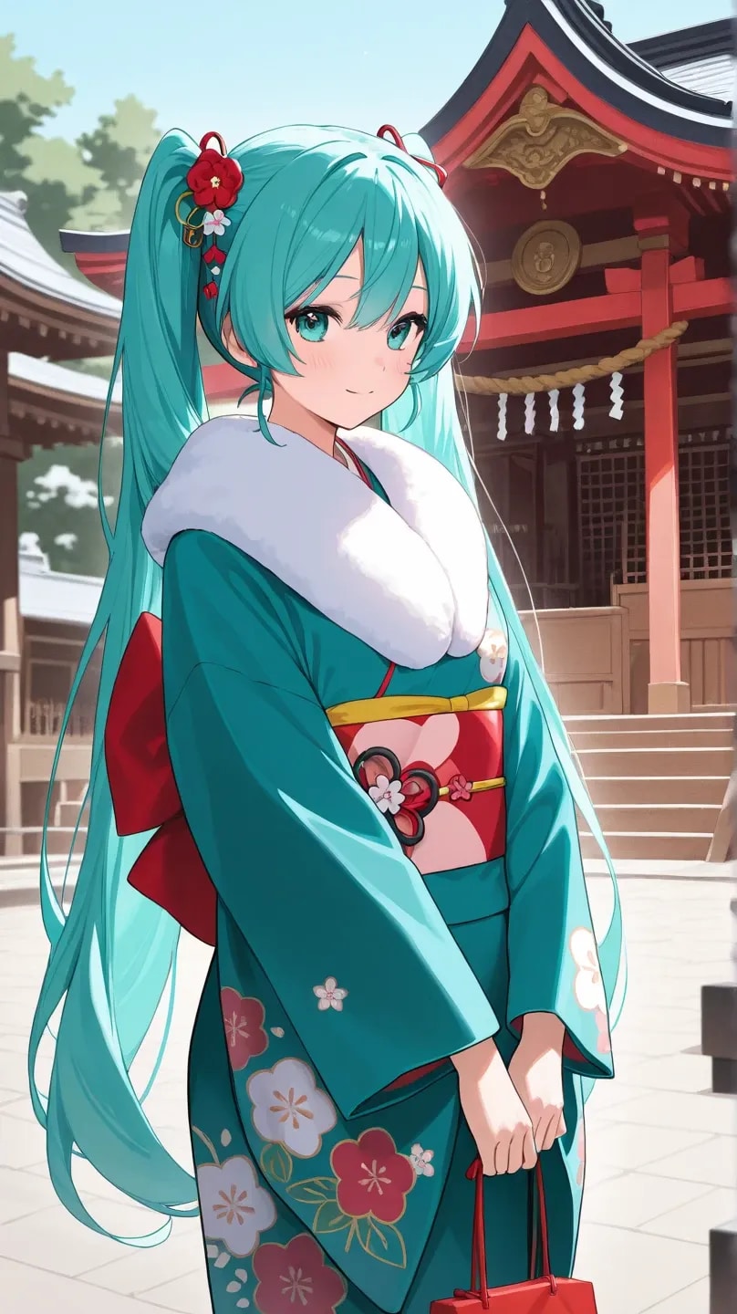 新年初初音ミク