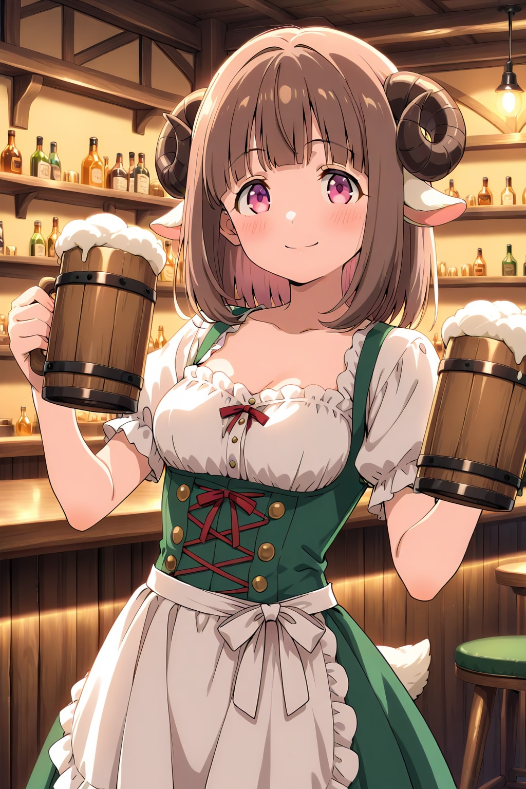 羊耳の本間架純さん【けもみみ酒場】