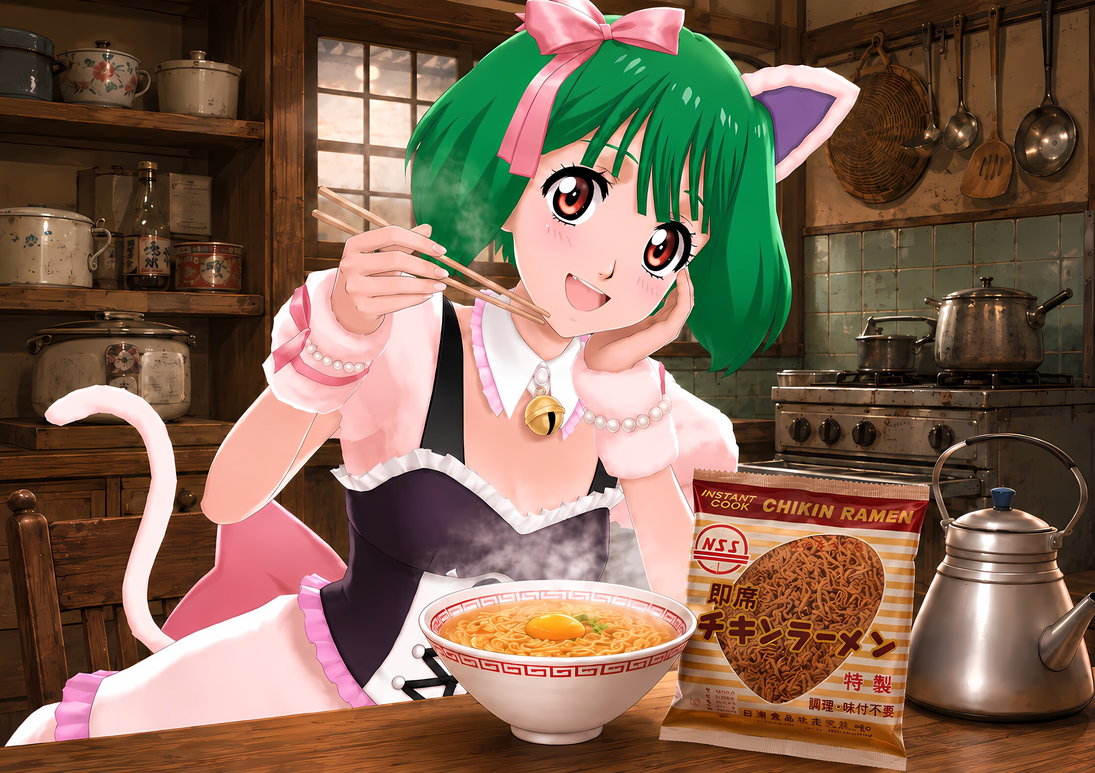 8月25日（チキンラーメン誕生の日） | の人気AIイラスト・グラビア