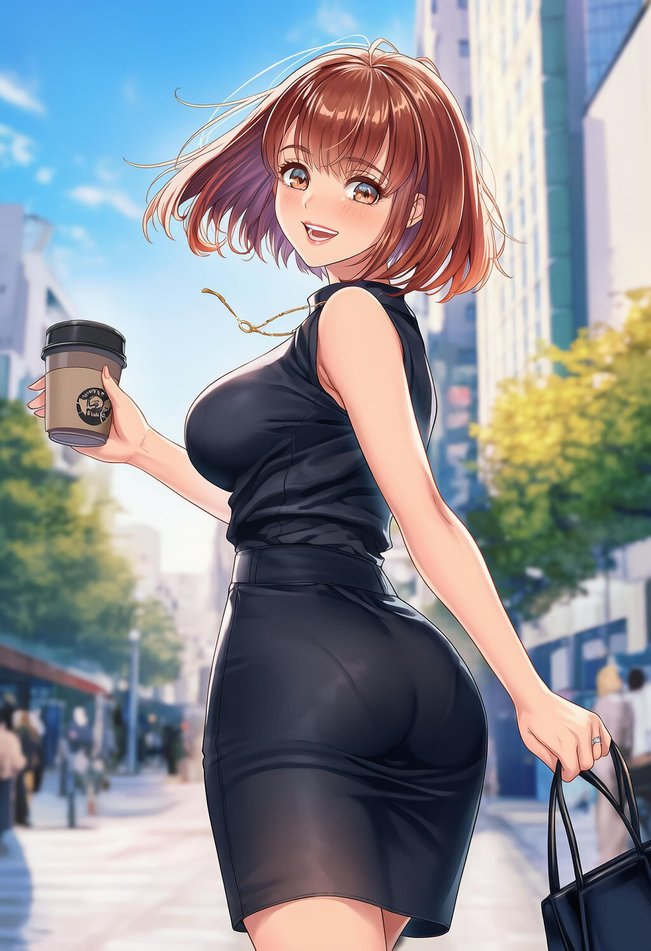 ノノカのサマーブラック朝グラビアVol.2🌞 | の人気AIイラスト・グラビア