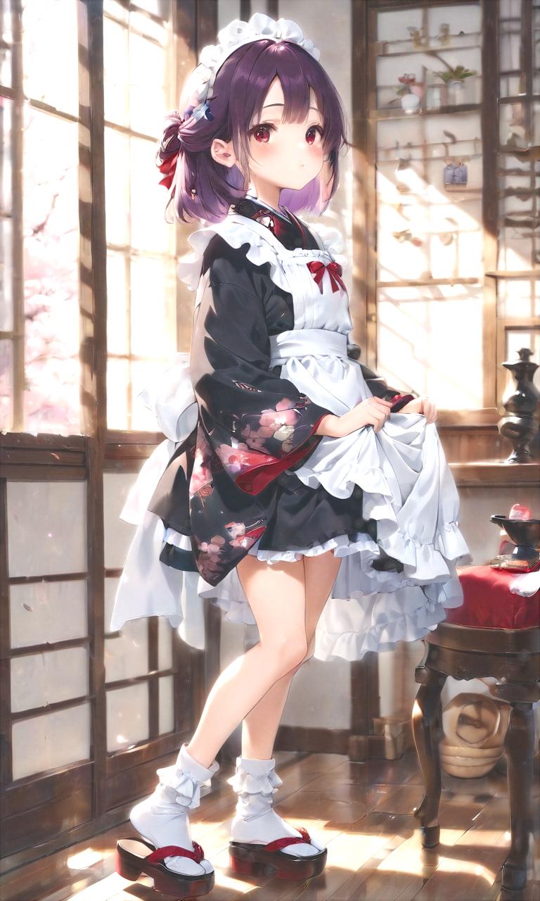 シエルちゃん　和装メイド
