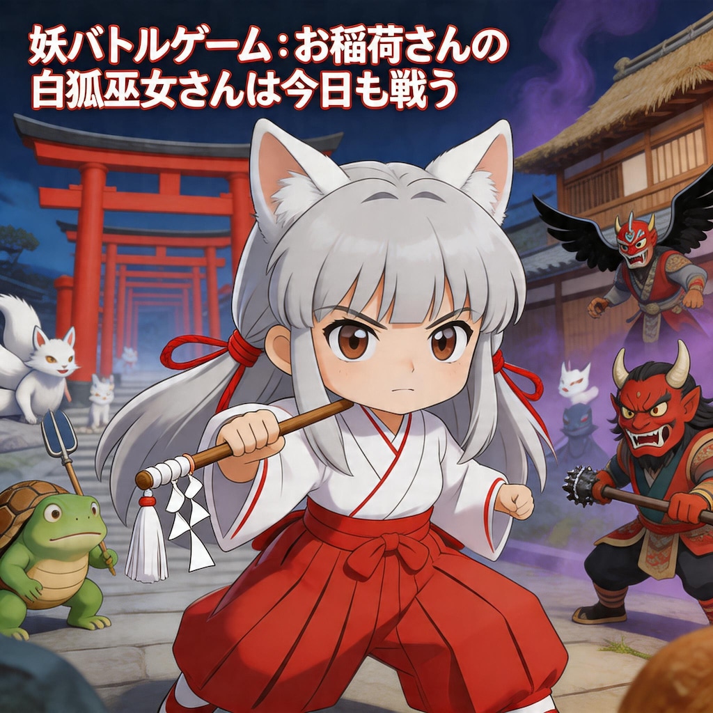 妖バトルゲーム∶お稲荷さんの白狐巫女さんは今日も戦うⅠ