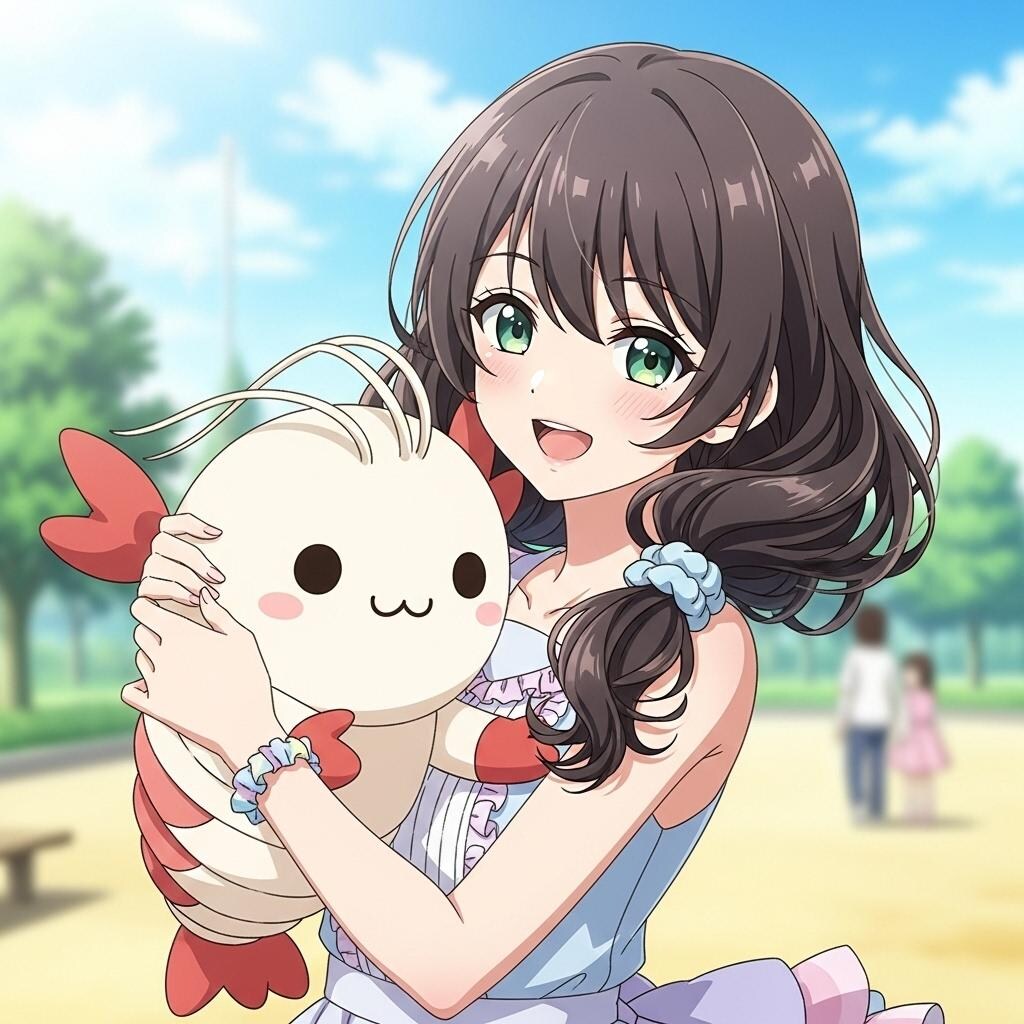 ホカちゃんと しろえびくん_ImageFX