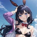 バニーガール六花ちゃん 5枚目