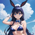 バニーガール六花ちゃん 4枚目