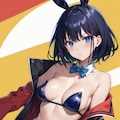 バニーガール六花ちゃん 2枚目