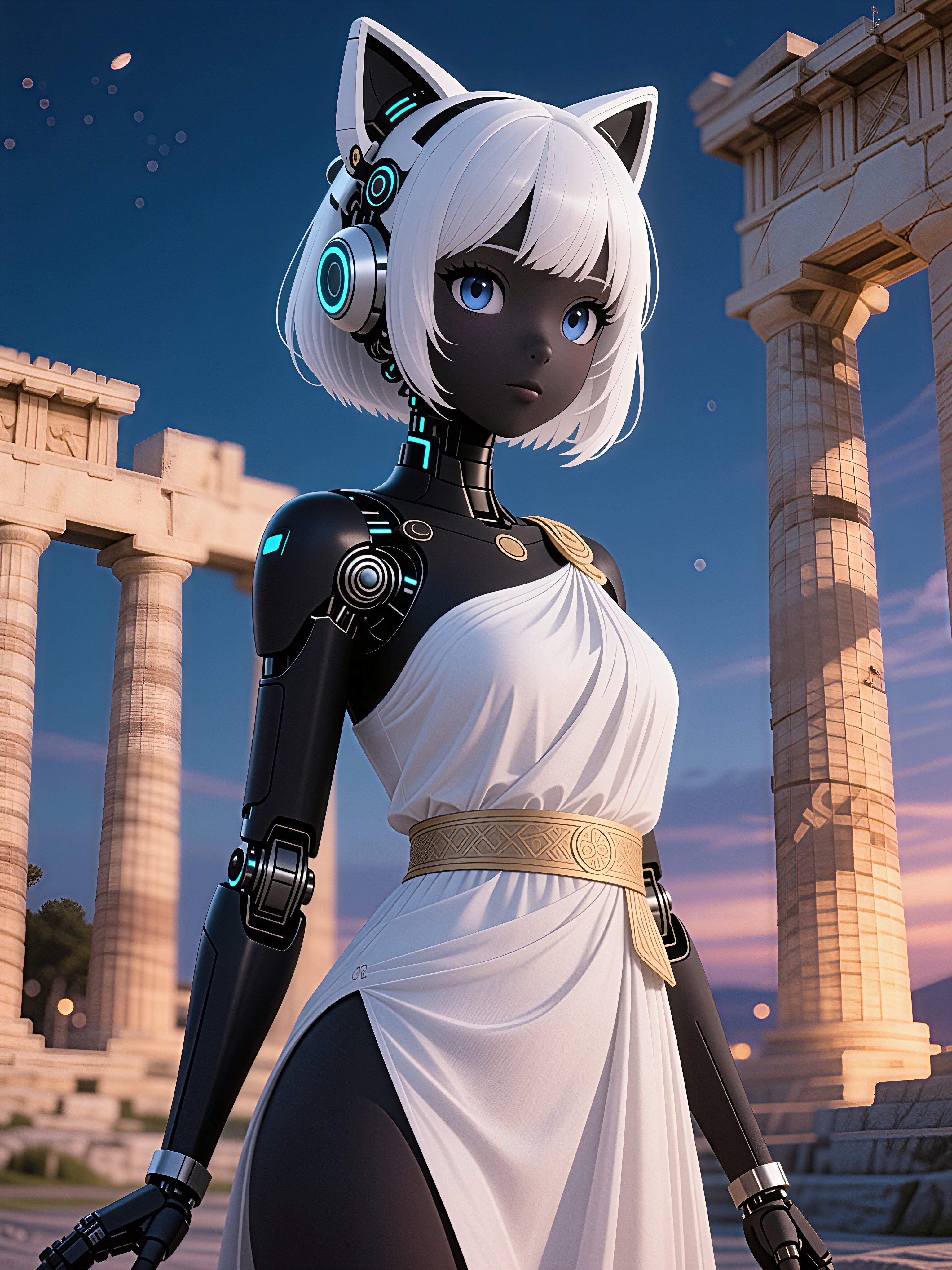 メカ娘3667号 | の人気AIイラスト・グラビア