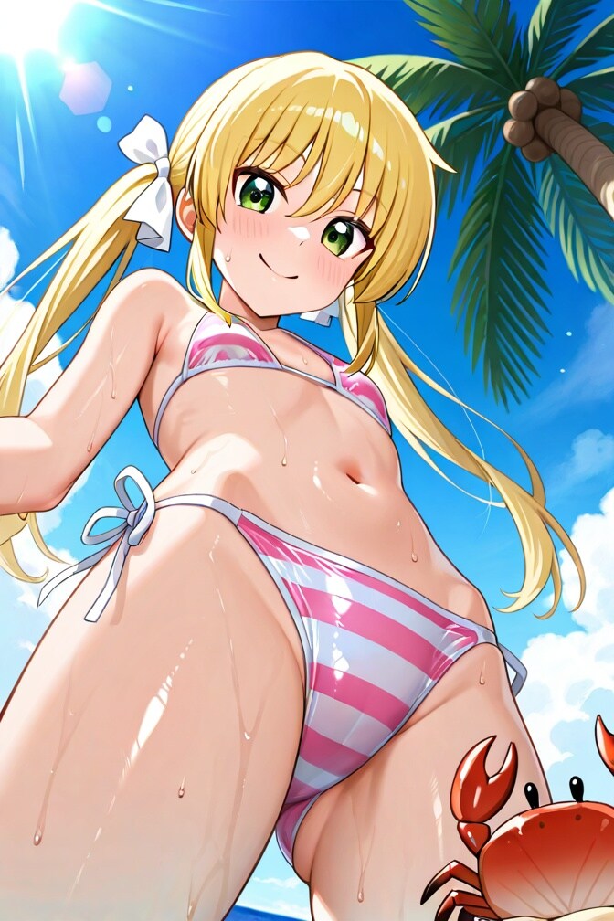 ハヤテのごとく　三千院ナギ　ビキニ1