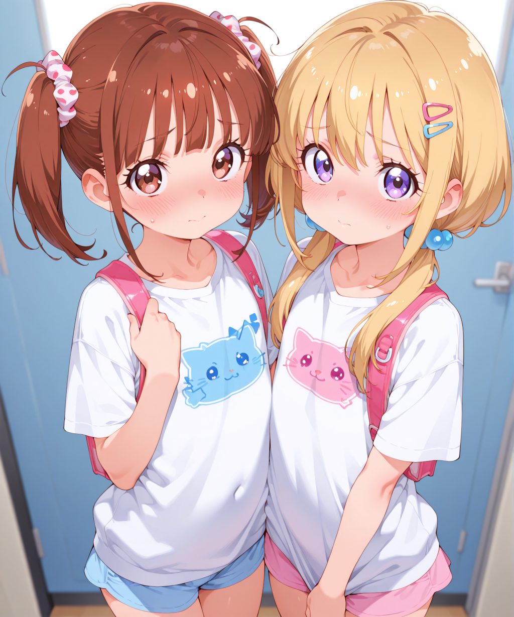 とりあえずかわいい子を並べよう