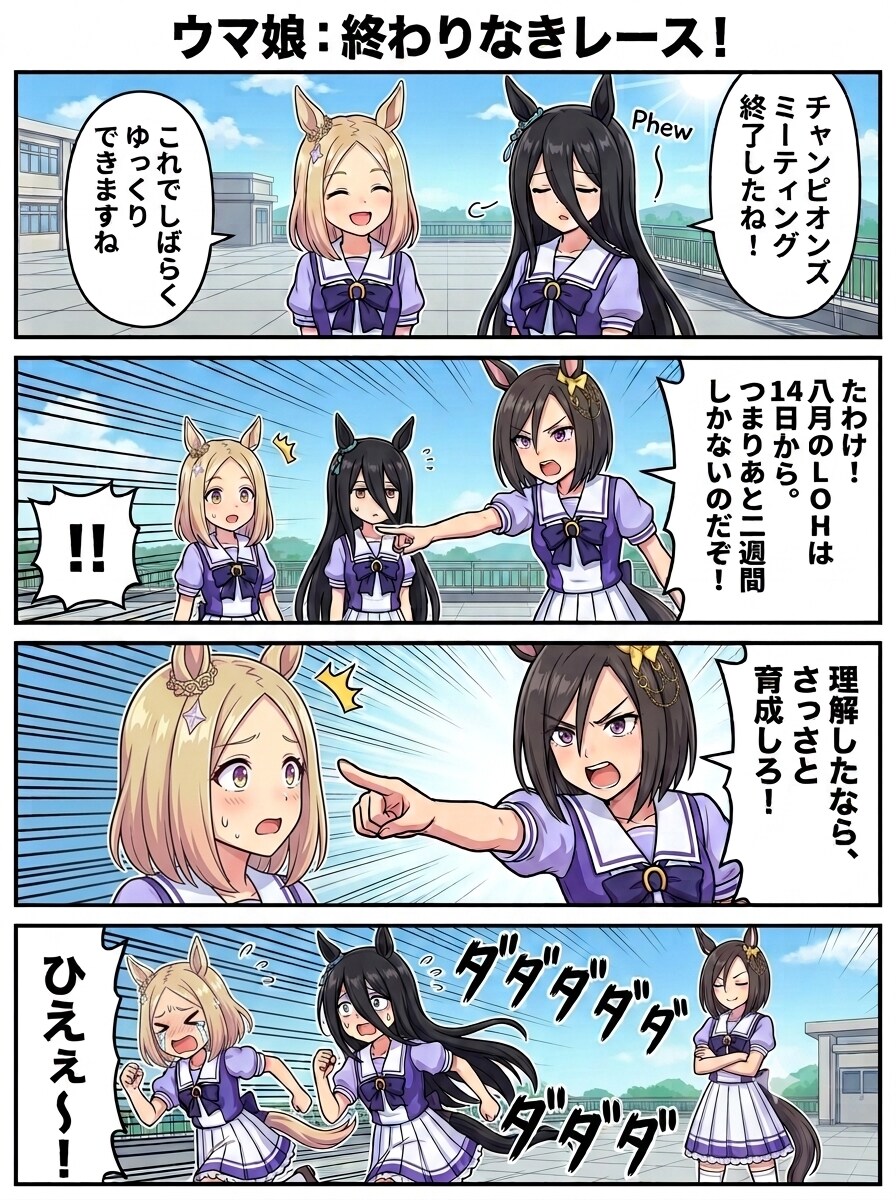 ウマ娘の8月対人イベント