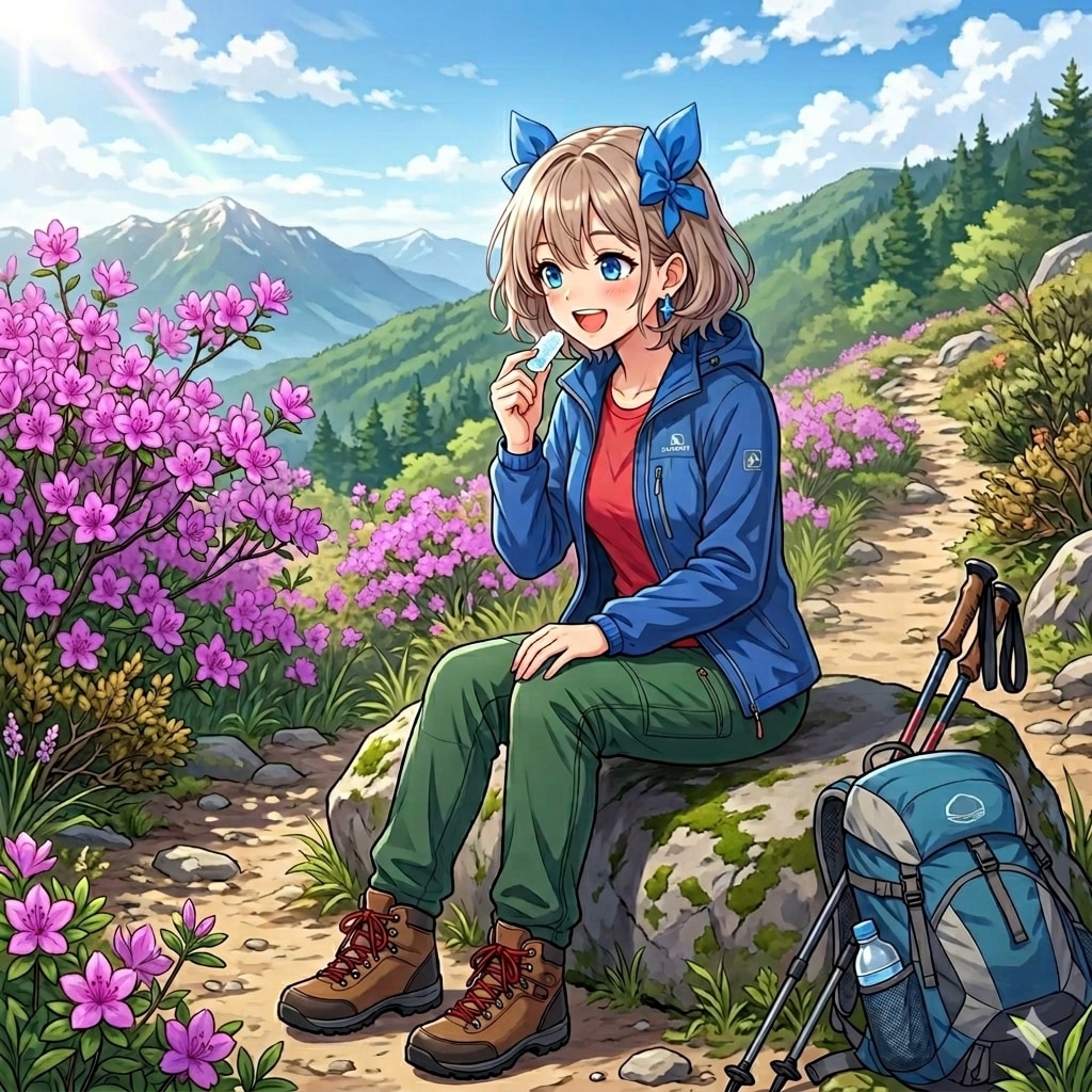 ミツバツツジの季節ですね | の人気AIイラスト・グラビア