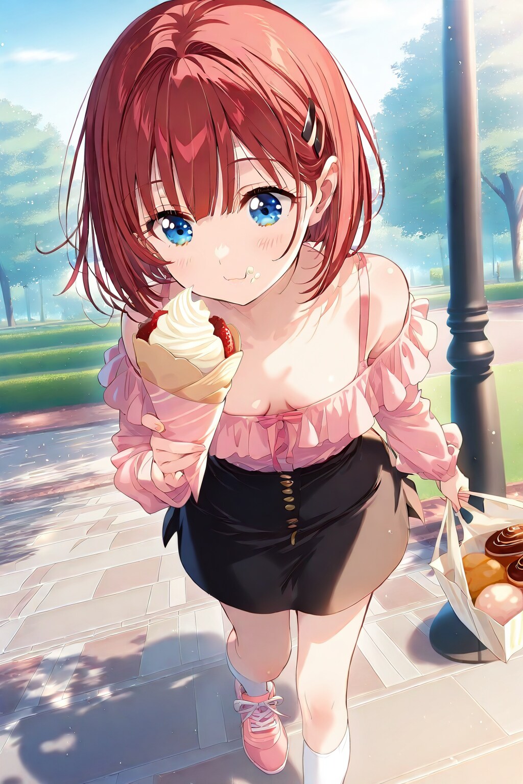 赤髪ちゃんは甘いモノが大好き