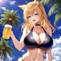 某社のビールポスター風 4枚目