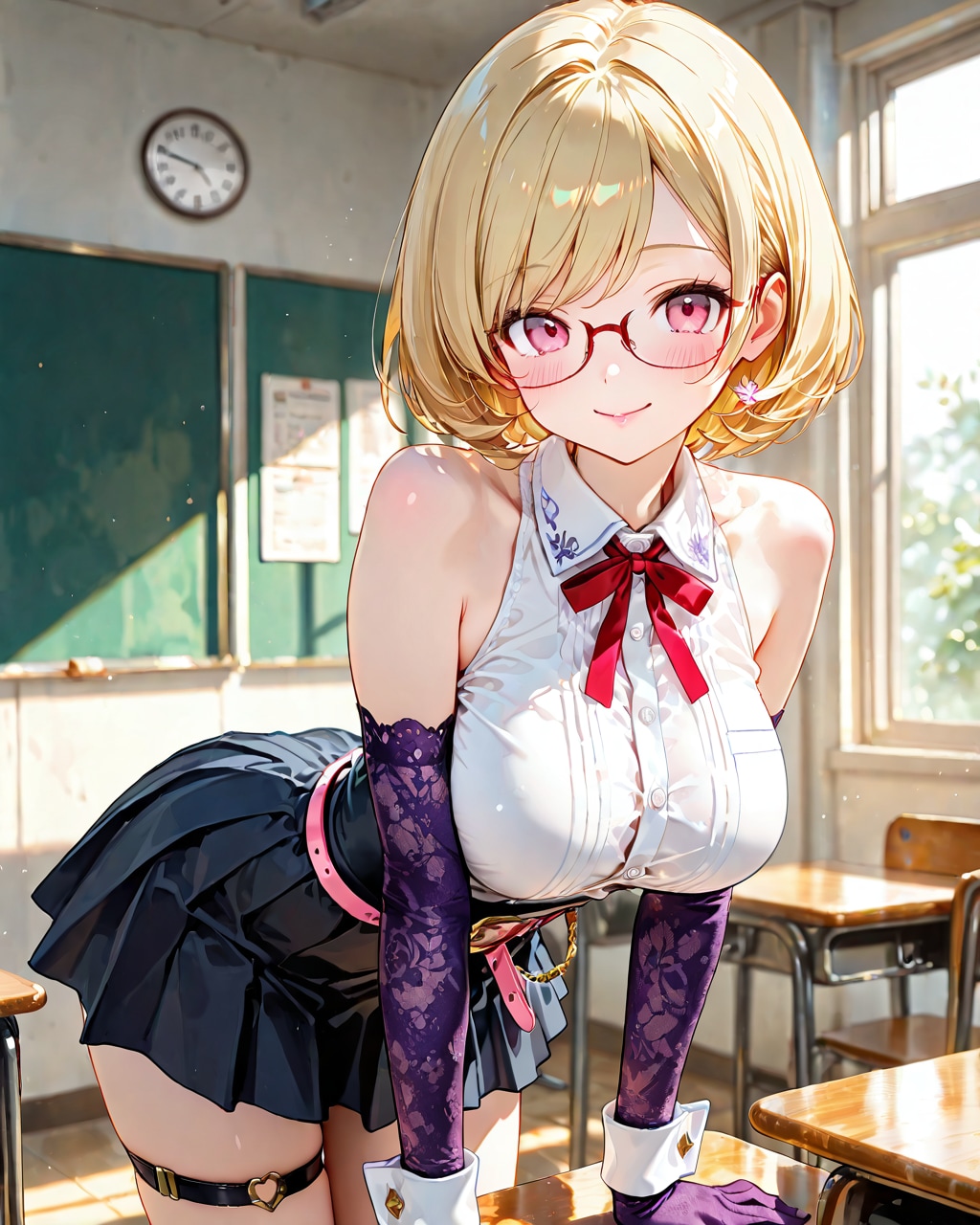 クラス委員長 | の人気AIイラスト・グラビア