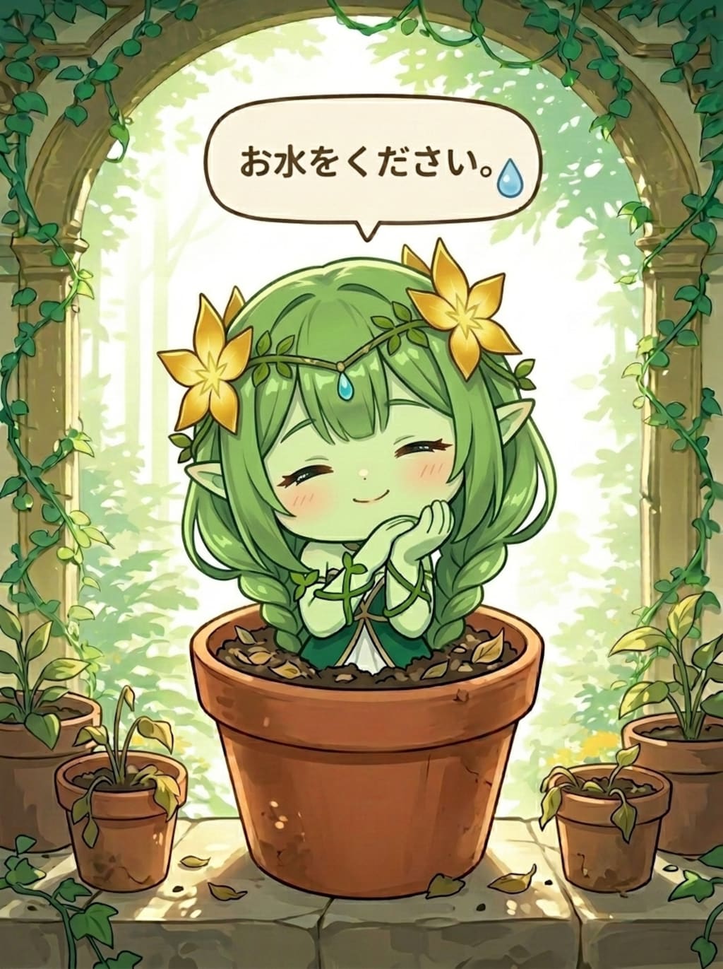 おねだり&ダンシングDRYADちゃん