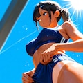 陸上部女子⑳ 4枚目
