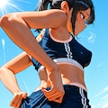 陸上部女子⑳ 2枚目
