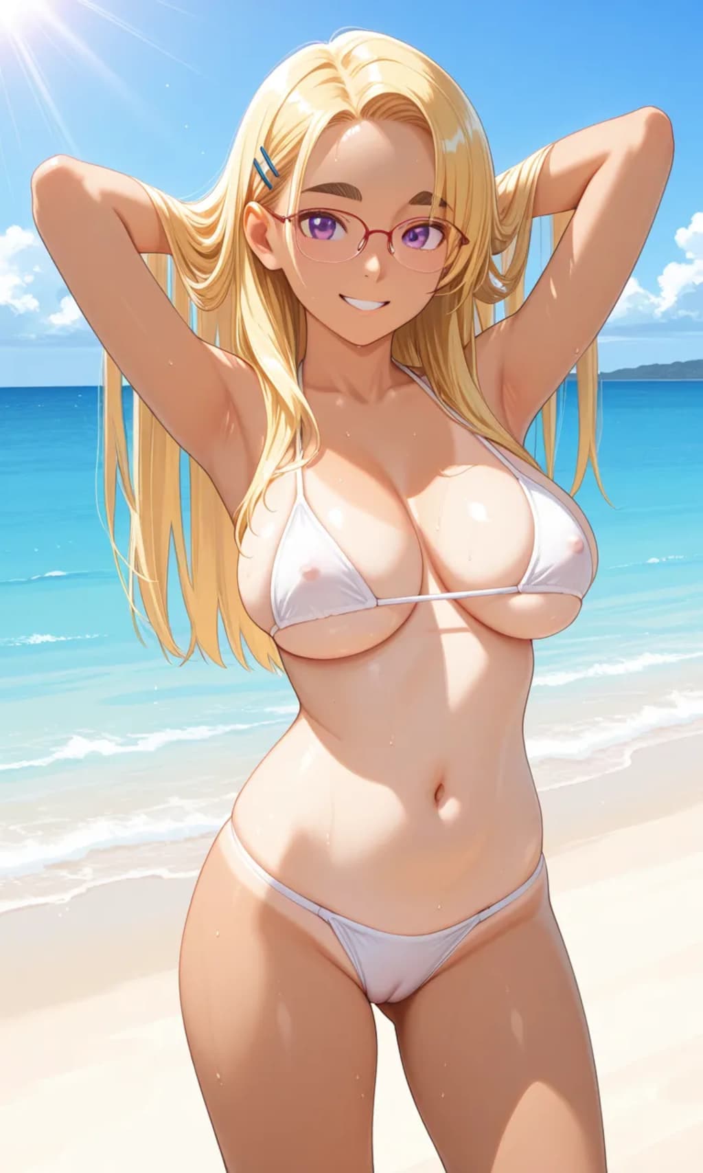 眼鏡っ子_知念まりか