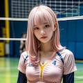 2024/09/28JKバレーボール　理桜りお 10枚目
