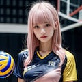 2024/09/28JKバレーボール　理桜りお 9枚目