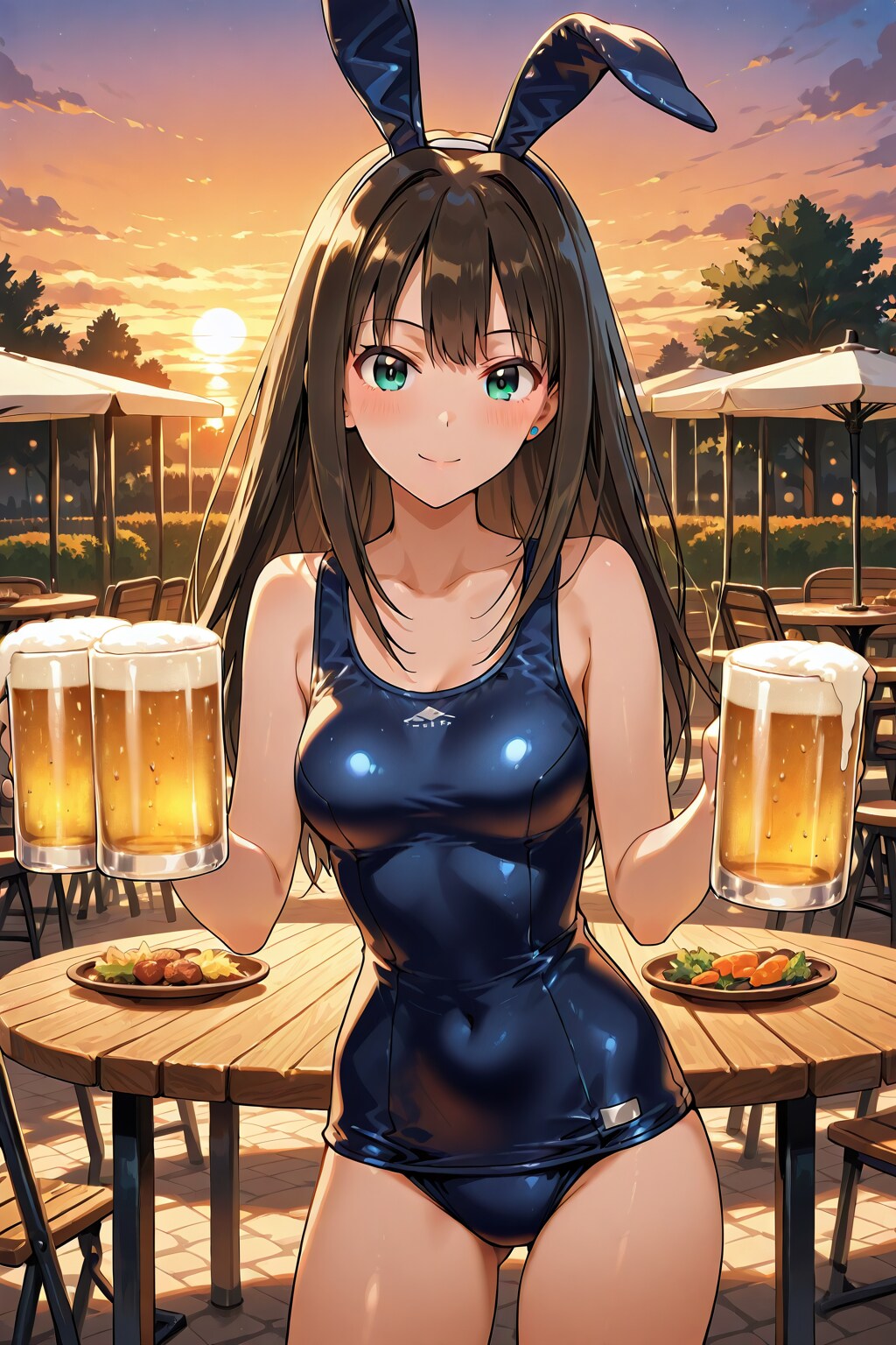 ビール甲子園スク水デー