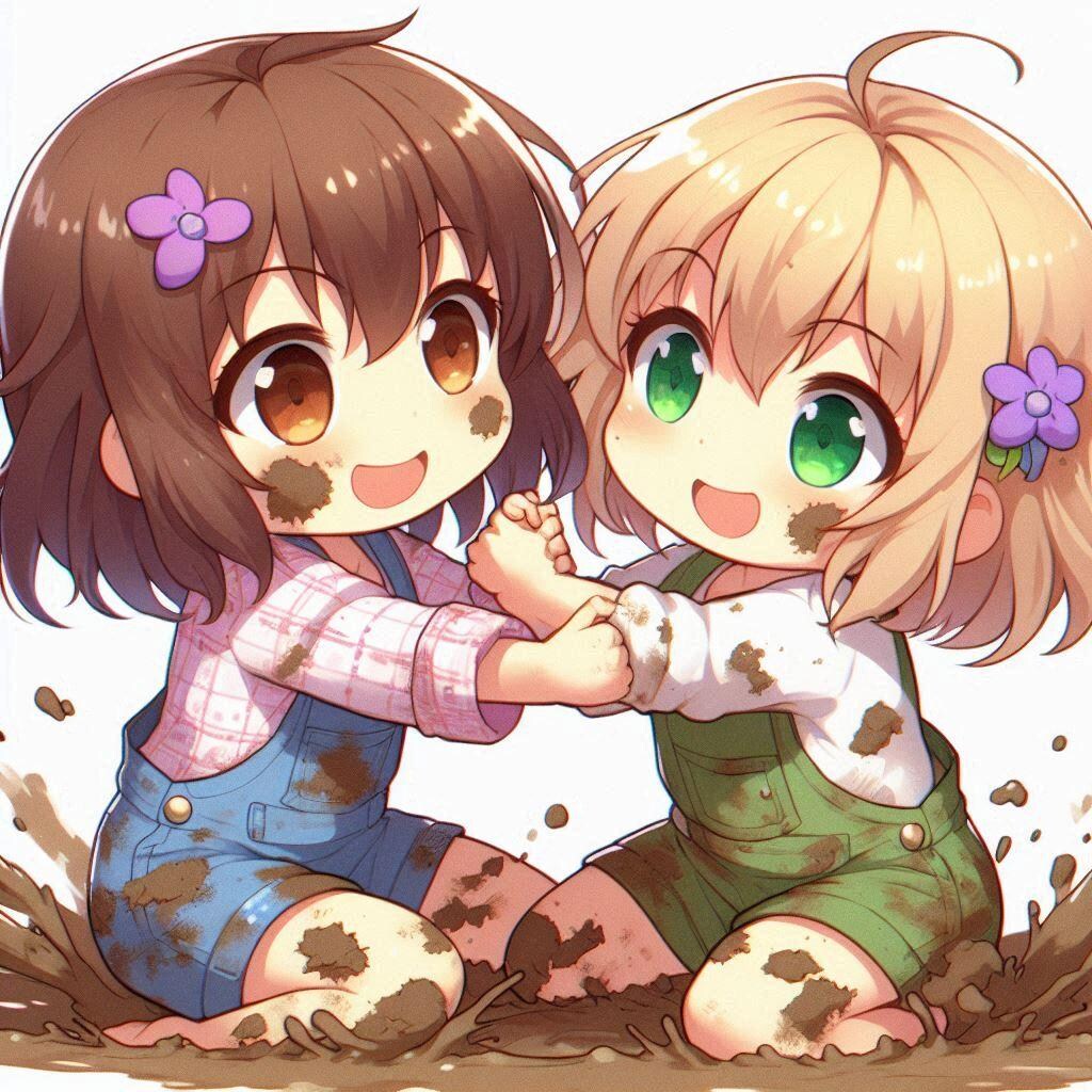 干潟で遊んだよ！