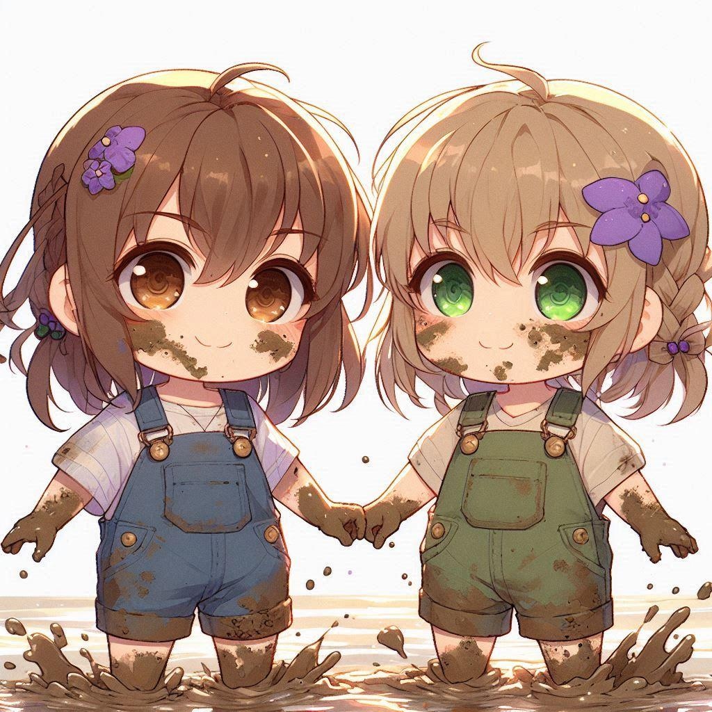 干潟で遊んだよ！