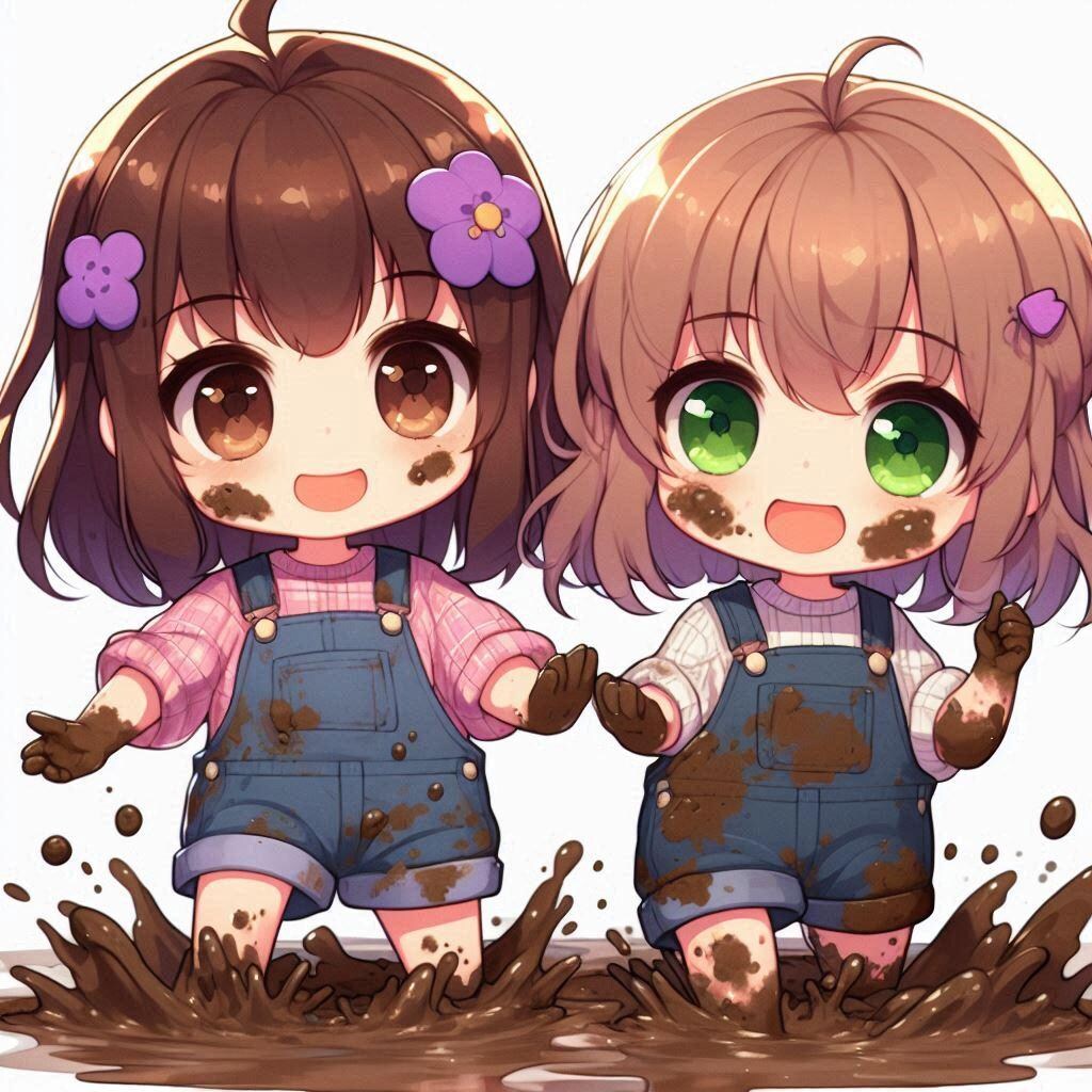 干潟で遊んだよ！