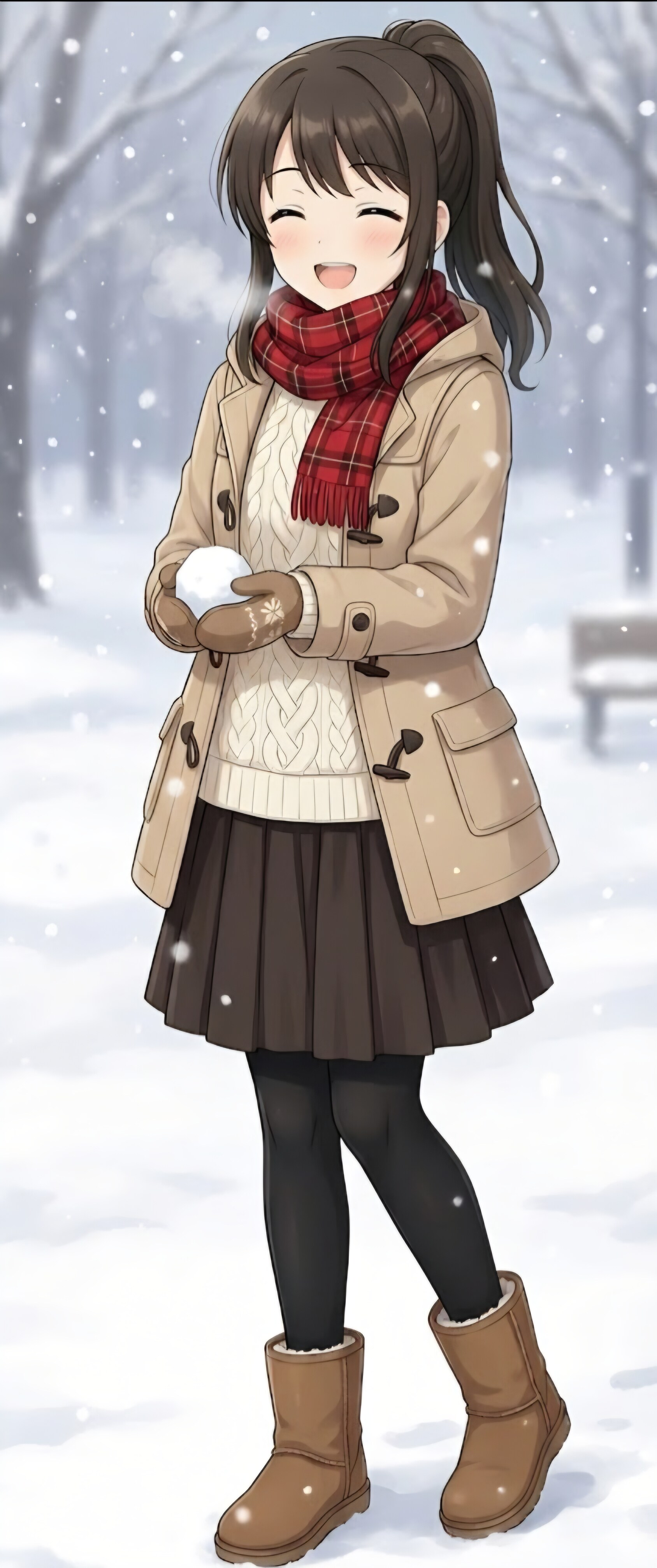 初雪 | の人気AIイラスト・グラビア