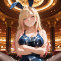 カジノ＄スク水バニー💦ギャル❤ 12枚目