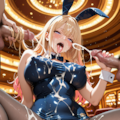 カジノ＄スク水バニー💦ギャル❤ 10枚目