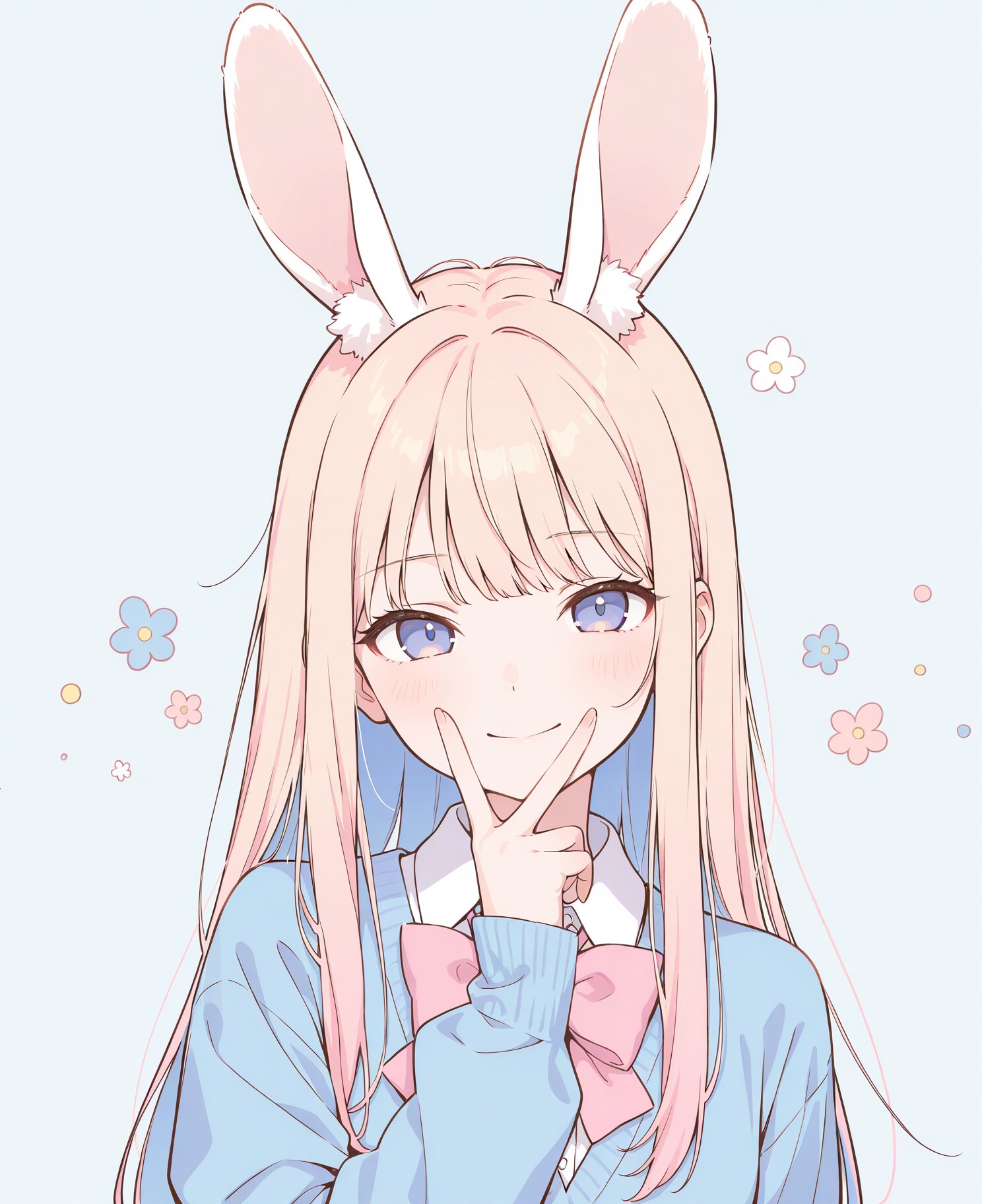 ぴーす🐇🐇🐇