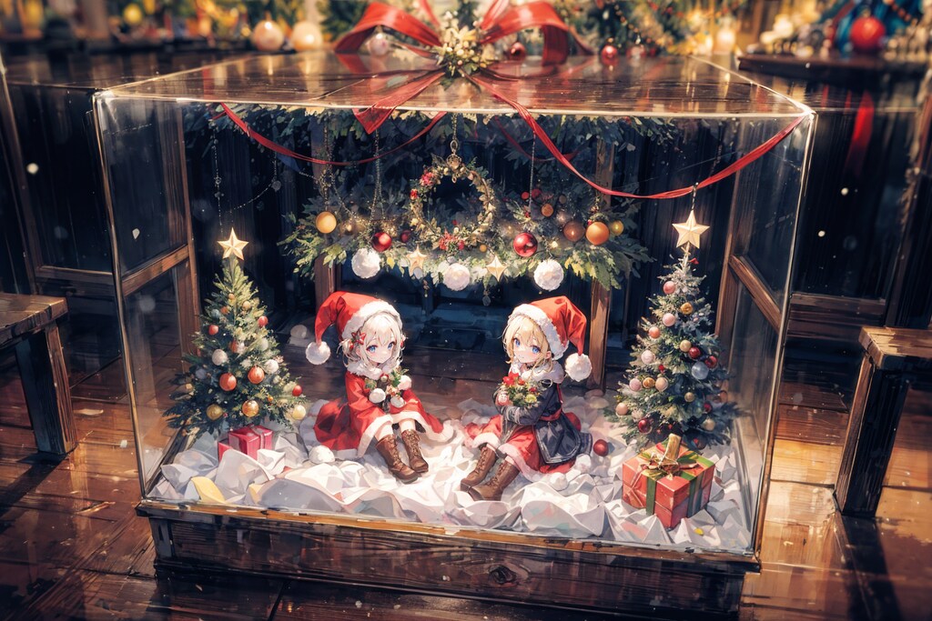 クリスマス ジオラマ