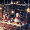 クリスマス ジオラマ 4枚目