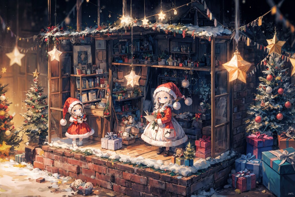 クリスマス ジオラマ