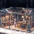 クリスマス ジオラマ 9枚目