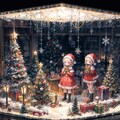 クリスマス ジオラマ 2枚目