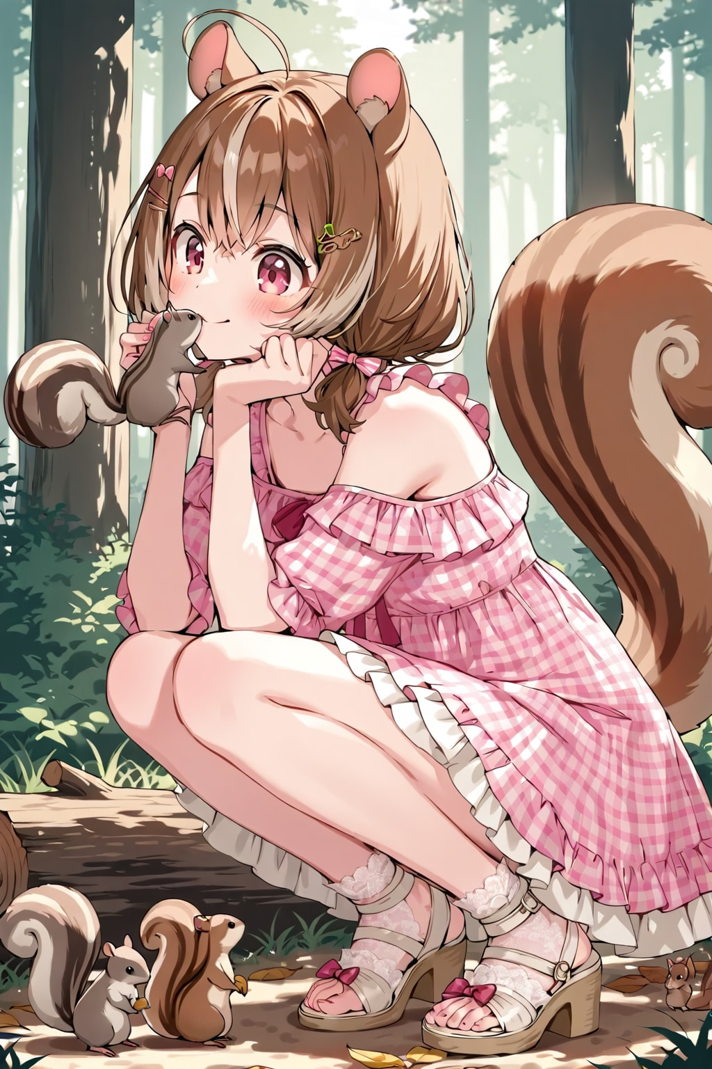シルちゃんの夏服《おいでよ どうぶつの娘》